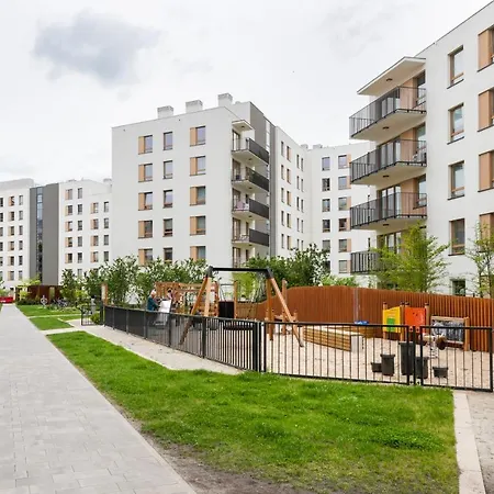 Wola Skwer Happy Apartment Warszawa Zewnętrze zdjęcie